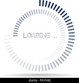 abstract loading bar Stock Vector Image & Art - Alamy