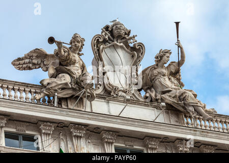 Palazzo della Consulta,  Rome, Lazio region, Italy, Europe Stock Photo