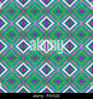 patterned collage of colourful wooden boards with old paint. texture background with the kaleidoscope effect Stock Photo