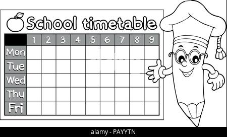 https://l450v.alamy.com/450v/payytn/coloring-book-timetable-topic-7-eps10-vector-illustration-payytn.jpg