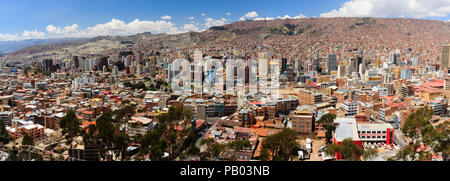 La paz from above Stock Photo