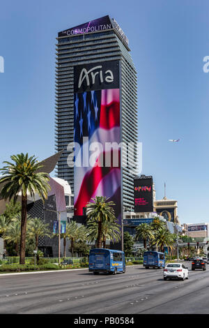 Cosmopolitan, Aria Hotel, Las Vegas, Nevada, United States of America,Tuesday, May 29, 2018. Stock Photo