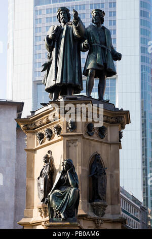 Rossmarkt, Frankfurt am Main, Hesse, Germany Stock Photo ...