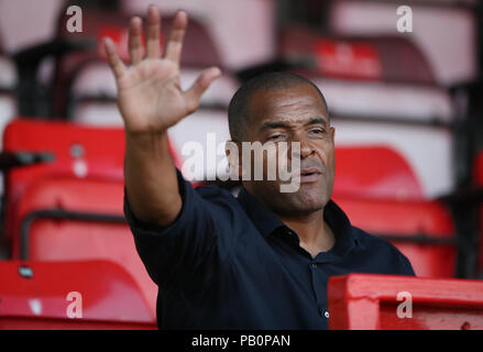 Crystal Palace Director Mark Bright during a pre season friendly match at Lamex Stadium, Stevenage Stock Photo