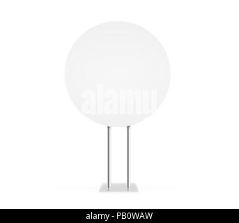 18 Round Information Board Mockup - Yellowimages