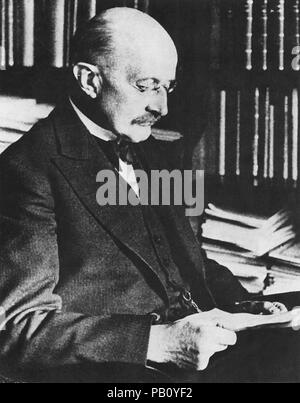 Max Karl Ernst Ludwig Planck (1858-1947), German Theoretical Physicist and Nobel Prize Winner in Physics, Portrait, 1910's Stock Photo