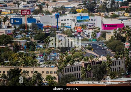 Rectory building of the University of Sonora in Hermosillo, Mexico. city  landscape.. Edificio de rectoria de la Universidad de Sonora en Hermosillo,  Me Stock Photo - Alamy