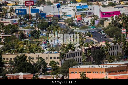 Rectory building of the University of Sonora in Hermosillo, Mexico. city  landscape.. Edificio de rectoria de la Universidad de Sonora en Hermosillo,  Me Stock Photo - Alamy