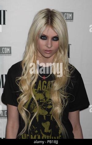 TAYLOR MOMSEN 2010 Photo By John Barrett/PHOTOlink.net Stock Photo