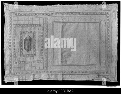 Veil. Dimensions: H. 33 in. (83.8 cm)  W. 19 in. (48.3 cm). Date: 18th century. Museum: Metropolitan Museum of Art, New York, USA. Stock Photo