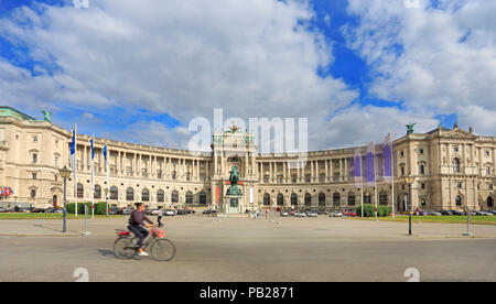 Hofburg Palace in Vienna, Austria Stock Photo