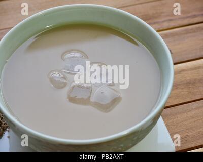 Korean traditional drink powder made of mixed grains Stock Photo