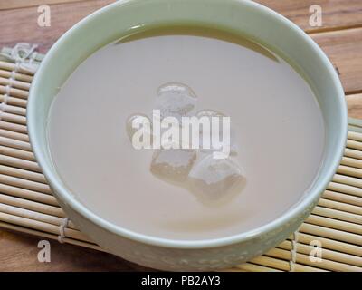 Korean traditional drink powder made of mixed grains Stock Photo