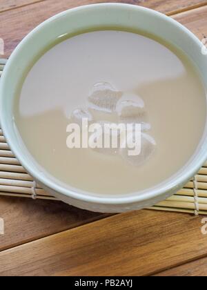 Korean traditional drink powder made of mixed grains Stock Photo