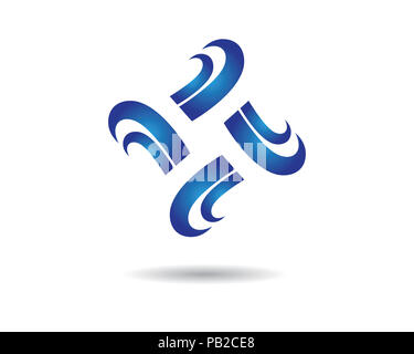 Business Finance Logo template vector icon illustration Stock Photo