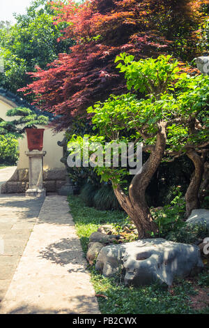 Garden in Kunming, Yunnan, China Stock Photo