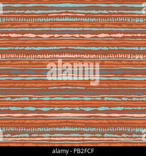 Seamless vector shibori tie-dye pattern of warm colours. Hand painting fabrics - nodular batik. Shibori dyeing for fabric, textile, ceramic Stock Vector