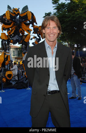 Michael Bay ( director )  arriving at the TRANSFORMERS Premiere at the Westwood Village Theatre in Los Angeles.  3/4 eye contact smileBayMichael 179 Red Carpet Event, Vertical, USA, Film Industry, Celebrities,  Photography, Bestof, Arts Culture and Entertainment, Topix Celebrities fashion /  Vertical, Best of, Event in Hollywood Life - California,  Red Carpet and backstage, USA, Film Industry, Celebrities,  movie celebrities, TV celebrities, Music celebrities, Photography, Bestof, Arts Culture and Entertainment,  Topix, vertical, one person,, from the years , 2006 to 2009, inquiry tsuni@Gamma- Stock Photo