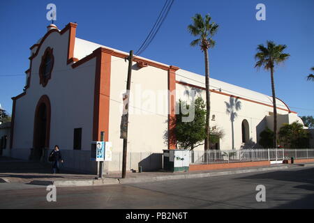 Antiguo pueblo de Villa se Seris que con el paso del tiempo  paso a formar una colonia de Hermosillo..Villa de Seris celebra el 270 aniversario de la  Stock Photo