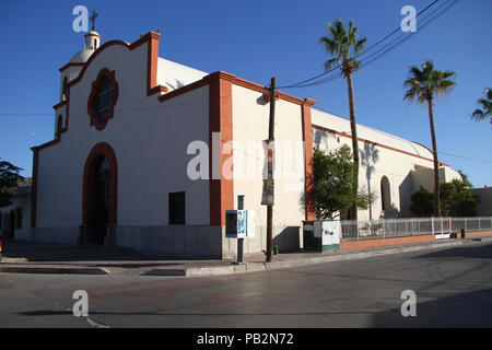 Antiguo pueblo de Villa se Seris que con el paso del tiempo  paso a formar una colonia de Hermosillo..Villa de Seris celebra el 270 aniversario de la  Stock Photo