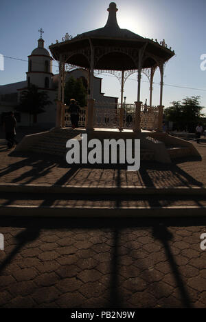 Antiguo pueblo de Villa se Seris que con el paso del tiempo  paso a formar una colonia de Hermosillo..Villa de Seris celebra el 270 aniversario de la  Stock Photo