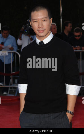 Reggie Lee  -  Tropic Thunder Premiere at the Westwood Village Theatre In Los Angeles.  three quarters eye contact LeeReggie 14 Red Carpet Event, Vertical, USA, Film Industry, Celebrities,  Photography, Bestof, Arts Culture and Entertainment, Topix Celebrities fashion /  Vertical, Best of, Event in Hollywood Life - California,  Red Carpet and backstage, USA, Film Industry, Celebrities,  movie celebrities, TV celebrities, Music celebrities, Photography, Bestof, Arts Culture and Entertainment,  Topix, vertical, one person,, from the years , 2006 to 2009, inquiry tsuni@Gamma-USA.com - Three Quart Stock Photo