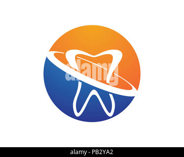 Dental logo Template vector illustration icon design Stock Photo