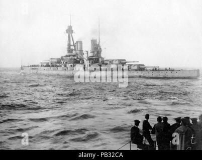 Official photograph showing Navy ship Stock Photo