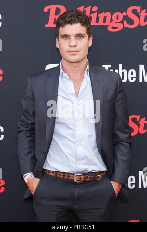 Brooklyn, NY, USA. 26th July, 2018. Gus Wenner at arrivals for Rolling Stone The Relaunch Presented by YouTube Music, 99 Scott Avenue, Brooklyn, NY July 26, 2018. Credit: Achim Harding/Everett Collection/Alamy Live News Stock Photo