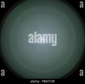 Fractal light design circles on a black background Stock Photo