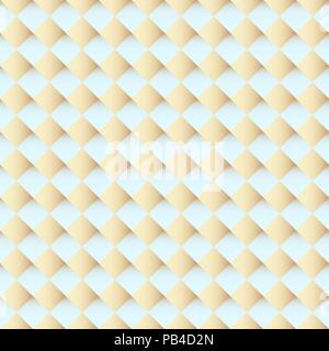 Illusory Square 3d Texture Stock Vector