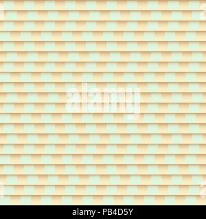 Vector Background. Seamless Texture. 3d illusion Stock Vector