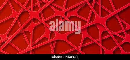 Abstract Synthetic Looking Network / Hightech Background Stock Photo ...