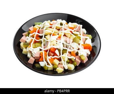 2,600+ Russian Traditional Salad Olivier With Vegetables And Meat Stock  Photos, Pictures & Royalty-Free Images - iStock