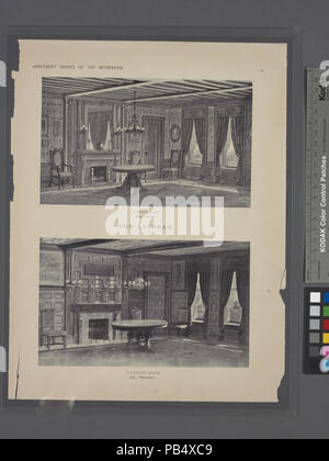 The Langham A dining room (style, 'Colonial'); A dining room (style ...