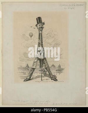 976 M. Eiffel, our artist's latest tour de force, June 29, 1889 LCCN2002735680 Stock Photo