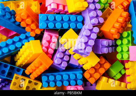 toy building blocks Stock Photo