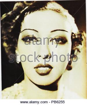 Josephine Baker (Freda Josephine McDonald: 1906-1975), the Stock Photo ...