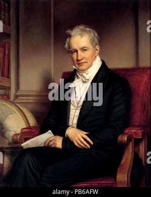 Alexander von Humboldt, 1843 Stock Photo