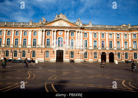 Marie de Toulouse in Place du Capitole in Toulouse France Stock Photo