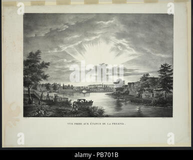 1826 Vue prise aux etangs de la presnia LCCN2003666878 Stock Photo