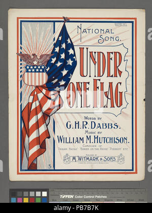 1788 Under one flag (NYPL Hades-610176-1819257 Stock Photo - Alamy