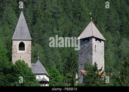 Neuhaus Castle in South Tyrol near Sand in Taufers, Italy. Stock Photo