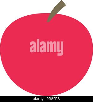 Apple icon. Vector EPS 10 Stock Vector