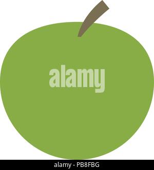 Apple icon. Vector EPS 10 Stock Vector