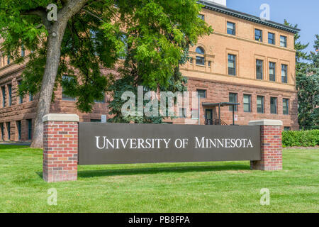 University of Minnesota Campus entrance. Minneapolis Minnesota MN USA ...