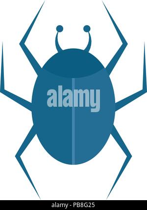 Bug icon. Vector EPS 10 Stock Vector