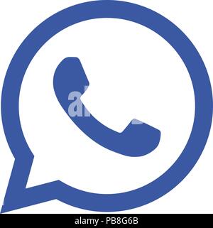Telephone icon. Vector EPS 10 Stock Vector