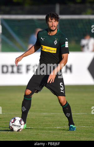 Tobias STROBL (Borussia Monchengladbach), action, single action, single image, cut out, full body shot, whole figure. Football friendly match: FC Augsburg-Borussia Monchengladbach 1-2, on 26/07/2018. | usage worldwide Stock Photo