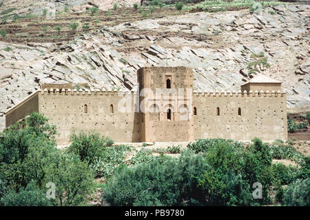 view of Great Mosque, Tinmal, Morocco Stock Photo